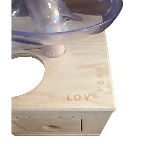 Lovevery Slide & Seek Ball Run Babbler Play Kit 13-15Mo Wooden Toy + 3 Balls - Picture 5 of 7